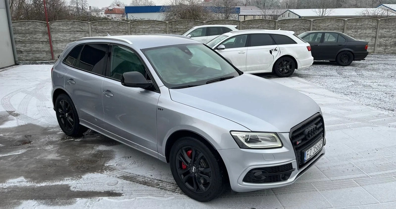 Audi SQ5 cena 109900 przebieg: 165000, rok produkcji 2015 z Góra małe 326